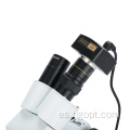 Microscopio de cabeza binocular de microscopio electrónico WF10x/20 mm